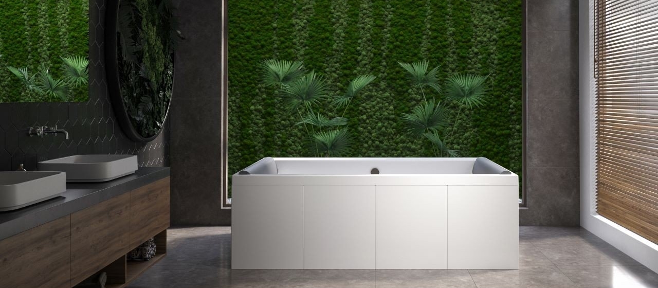 Aquatica Downtown HydroRelax Pro Freestanding DurateX Bathtub With Maridur Composite Panels01